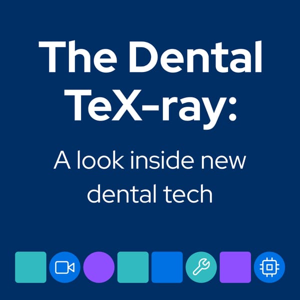 Cover art for Dental TeX-ray: A Dental Technology and AI Podcast