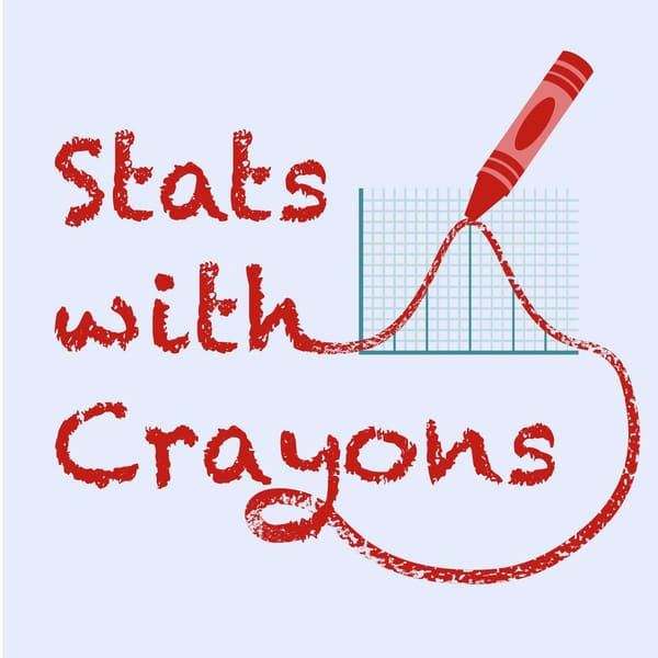 Cover art for Statistics with Crayons